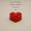 Mô hình đồ chơi giảm stress trái tim Heart Bubble Popper Fidget - Thumbnail 1