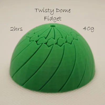 Đồ chơi giảm stress Twisty Dome Fidget - Mô hình in 3D độc đáo