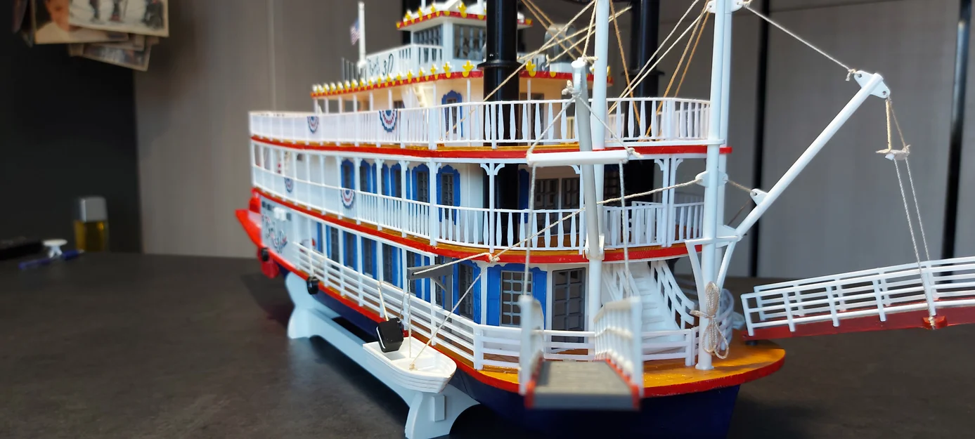 MÔ HÌNH TÀU HƠI NƯỚC "SPIRIT OF 3D" - Image 16