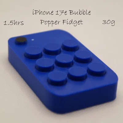 Đồ chơi giải trí cầm tay iPhone 17e Bubble Popper Fidget độc đáo
