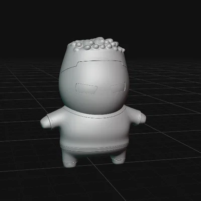 Mô hình Vini JR Sprite - Phong cách Pixel Art 3D độc đáo