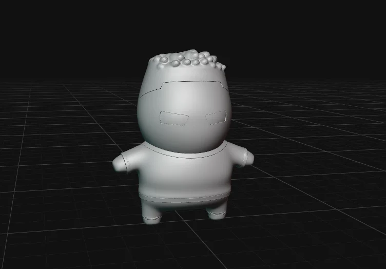 Mô hình Vini JR Sprite - Phong cách Pixel Art 3D độc đáo