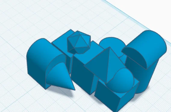 Mô hình lắp ghép khối hình học sáng tạo cho máy in 3D - Image 1