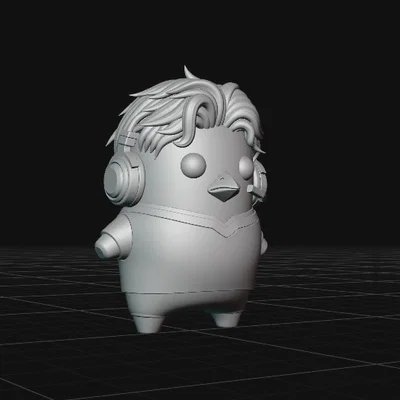 Mô hình Pollo Sprite - Bộ sưu tập Fortnite Pixel Art 3D độc đáo