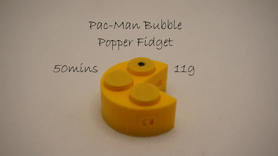 Pac-Man Bubble Popper Fidget - Đồ chơi giảm stress in 3D cực độc - Image 1
