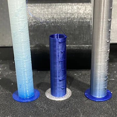 Ống nghiệm thử nghiệm lem màu (Color bleed test tube)