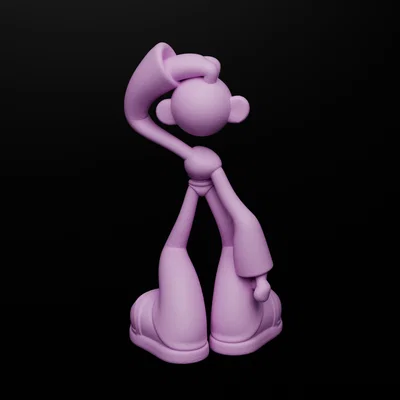 Tượng Nhân Vật Hoạt Hình – Mô Hình Sưu Tầm In 3D