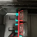 Giá đỡ & Vách ngăn pin Milwaukee M18 cho PACKOUT Compact Toolbox (48-22-8424) - Thumbnail 5