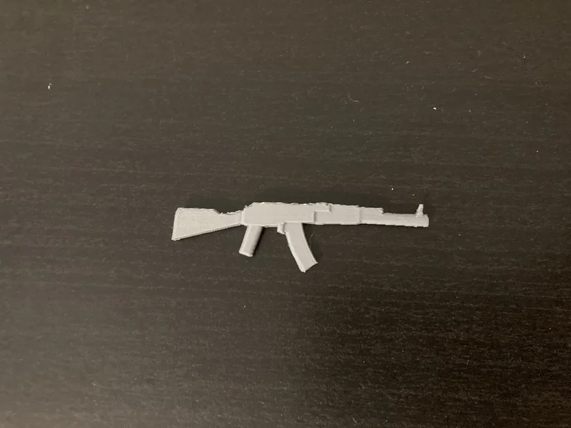 Mô hình súng AK-47 thu nhỏ cực chất cho Lucky 13 - Image 2