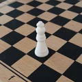 Bộ quân cờ vua và cờ đam (Chess Set) in 3D dễ dàng không cần support - Thumbnail 4