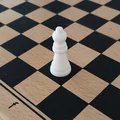 Bộ quân cờ vua và cờ đam (Chess Set) in 3D dễ dàng không cần support - Thumbnail 5