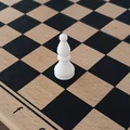 Bộ quân cờ vua và cờ đam (Chess Set) in 3D dễ dàng không cần support - Thumbnail 6
