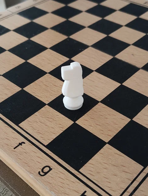 Bộ quân cờ vua và cờ đam (Chess Set) in 3D dễ dàng không cần support - Image 7