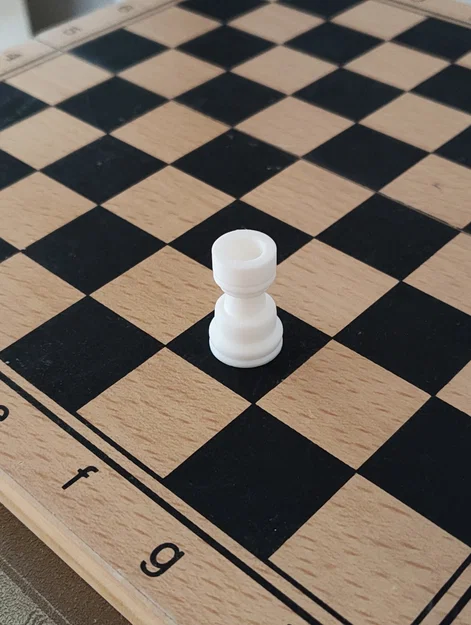 Bộ quân cờ vua và cờ đam (Chess Set) in 3D dễ dàng không cần support - Image 8