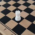Bộ quân cờ vua và cờ đam (Chess Set) in 3D dễ dàng không cần support - Thumbnail 9