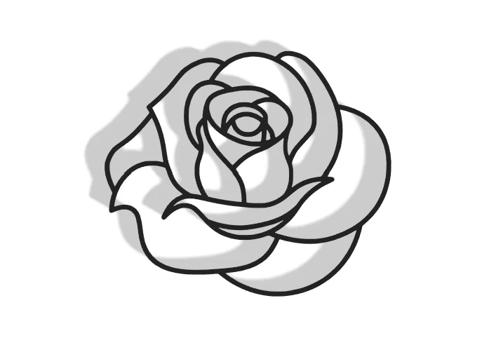 Mô hình trang trí tường hình hoa hồng (Rose Decor) tinh tế - Image 1
