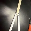 Mô hình dao bướm tập luyện 3D Easy Butterfly Knife dễ lắp ráp - Thumbnail 1