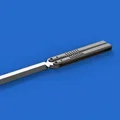 Mô hình dao bướm tập luyện 3D Easy Butterfly Knife dễ lắp ráp - Thumbnail 3