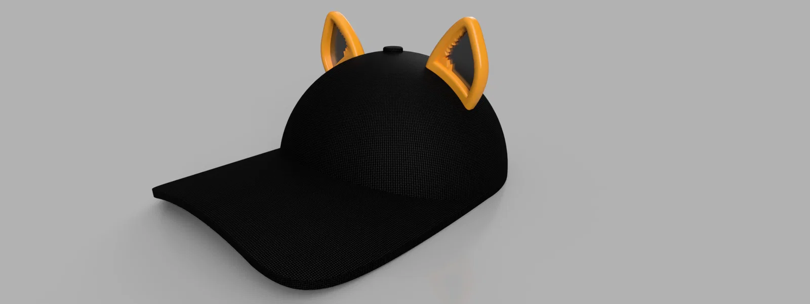 Phụ kiện tai mèo 3D gắn mũ lưỡi trai - Cat Cap độc đáo - Image 1