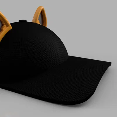 Phụ kiện tai mèo 3D gắn mũ lưỡi trai - Cat Cap độc đáo