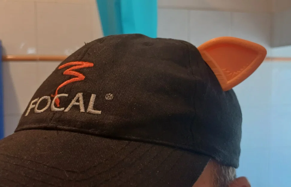 Phụ kiện tai mèo 3D gắn mũ lưỡi trai - Cat Cap độc đáo - Image 5