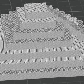 Mô hình kim tự tháp Mayan in 3D độc đáo cho không gian sống