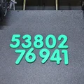 Bộ số 3D có thể tùy chỉnh kích thước - Thumbnail 4