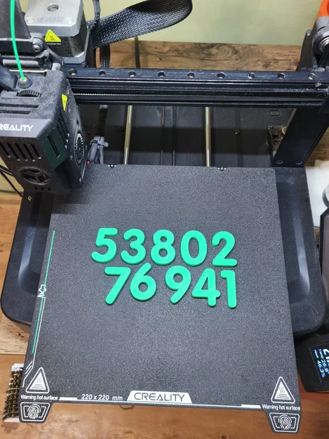 Bộ số 3D có thể tùy chỉnh kích thước - Image 5