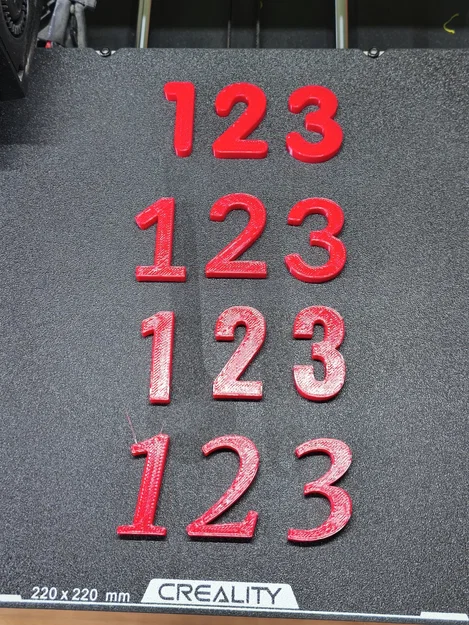 Bộ Số In 3D (0-9) - 7 Kiểu Font Chữ - Image 1