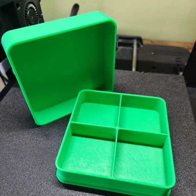 Hộp đựng đồ nhỏ có nắp 100x100