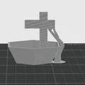 Khay Đựng Chìa Khóa Ô Tô Thiết Kế Lục Giác Tối Giản (3D Model) - Thumbnail 1