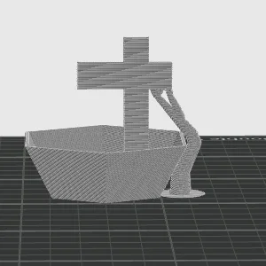 Khay Đựng Chìa Khóa Ô Tô Thiết Kế Lục Giác Tối Giản (3D Model)