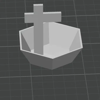 Khay Đựng Chìa Khóa Ô Tô Thiết Kế Lục Giác Tối Giản (3D Model)