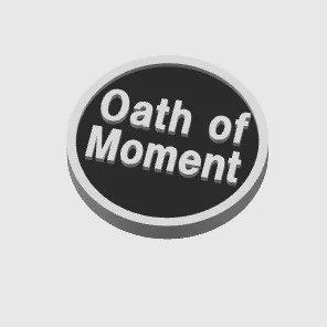 Token Oath of Moment 32mm cho Warhammer 40k - Mô hình in 3D