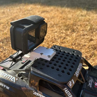 Ngàm gắn GoPro cho xe Arrma Mojave Grom