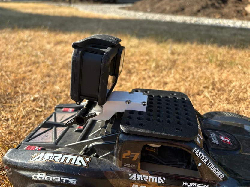 Ngàm gắn GoPro cho xe Arrma Mojave Grom - Image 2