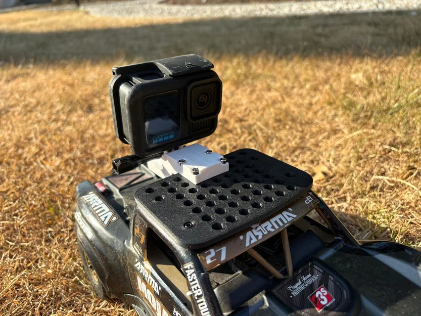 Ngàm gắn GoPro cho xe Arrma Mojave Grom - Image 6