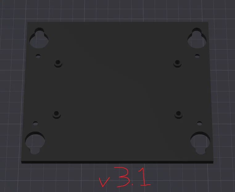 Tấm đế Recreator3D MK6 cho bộ nguồn Daokai 24v (Nguồn giá rẻ Amazon) - Image 2