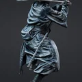 Mô hình 3D Samurai: Chiến binh Nhật Bản cổ đại sắc nét - Thumbnail 4