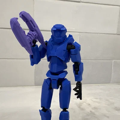 Mô hình súng Plasma Pistol cho Dummy 13 (Phụ kiện Halo)