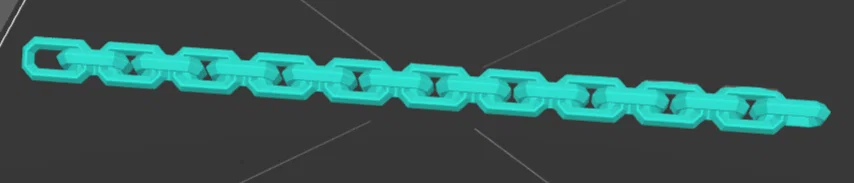 Mô hình dây xích in 3D (Chain) - Thiết kế linh hoạt ấn tượng - Image 1