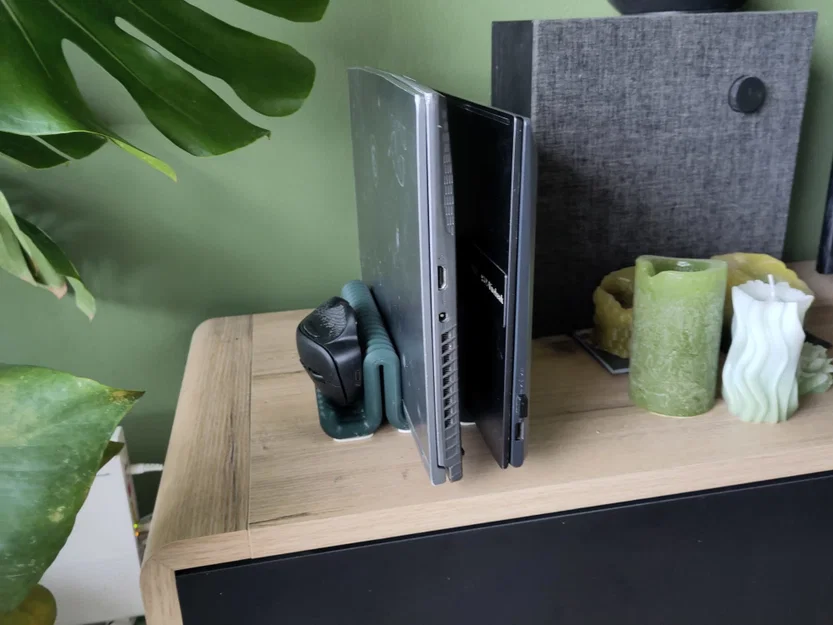 Đế dựng dọc cho 2 laptop (Vertical laptop stand - dual) - Image 2