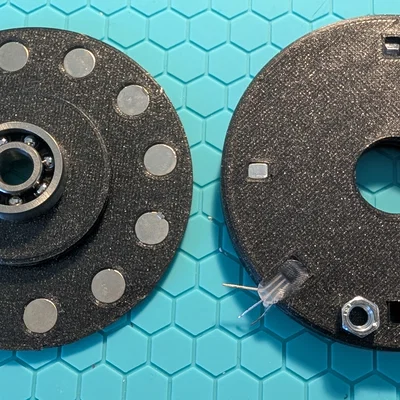 Rotary Encoder Từ Tính Có Xúc Giác (Cảm Giác Khấc Nặng)