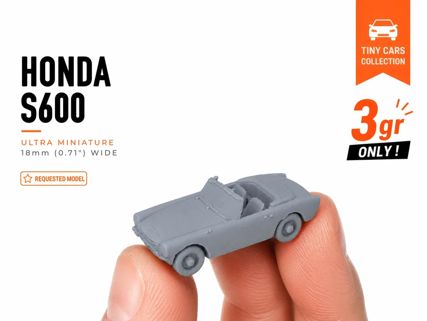 Mô hình Honda S600 tí hon - Bộ sưu tập xe Mini - Image 1