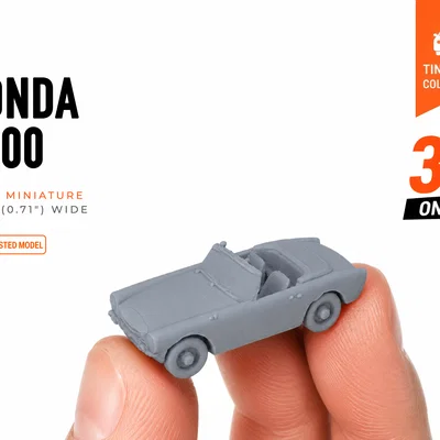 Mô hình Honda S600 tí hon - Bộ sưu tập xe Mini