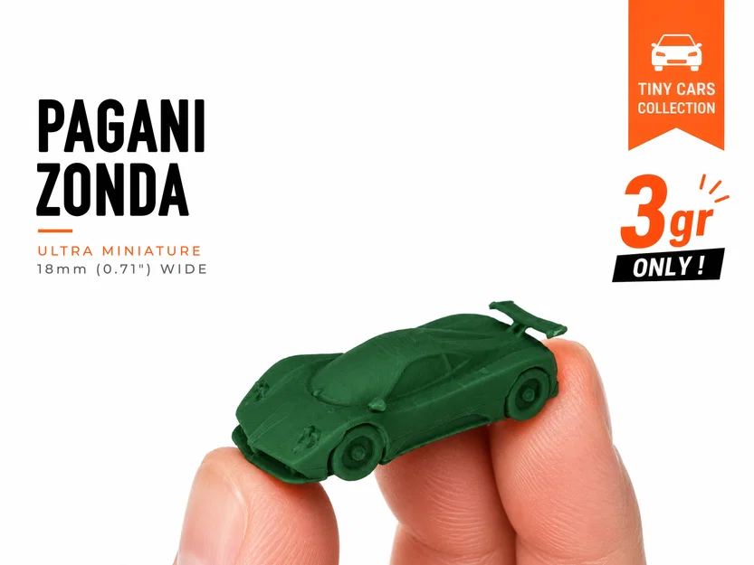 Pagani Zonda Nhỏ Gọn - Dòng Xe Mini - Image 1