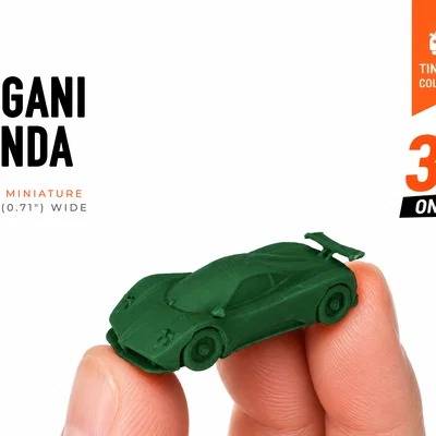Pagani Zonda Nhỏ Gọn - Dòng Xe Mini
