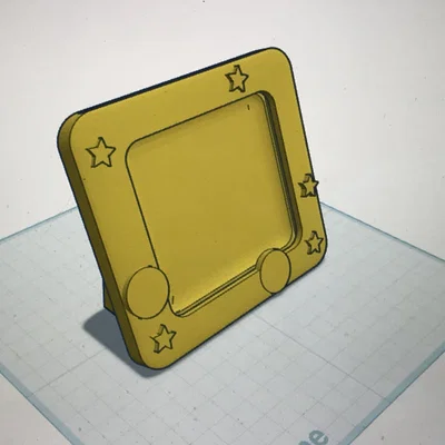 Khung ảnh để bàn thiết kế ngôi sao xinh xắn cho máy in 3D