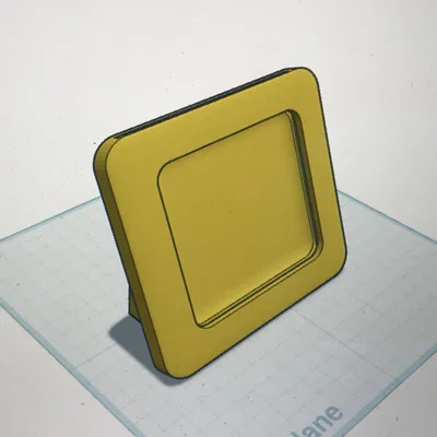 Khung ảnh để bàn thiết kế ngôi sao xinh xắn cho máy in 3D