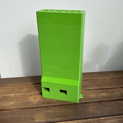 Hộp lọc HEPA và than hoạt tính tối ưu cho BentoBox v2.0 5015 (cấu hình Shelly)